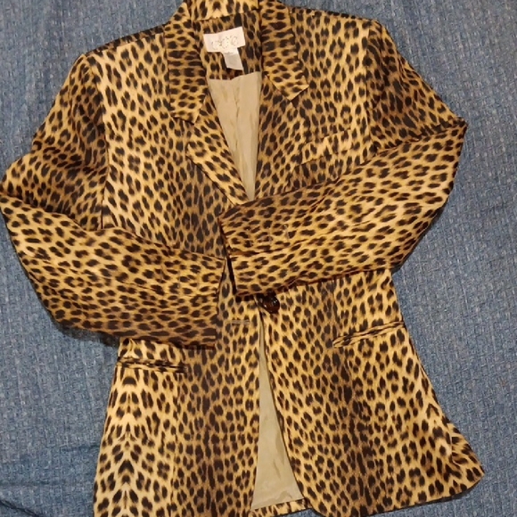 Cache Leopard Print Blazer - Picture 5 of 7